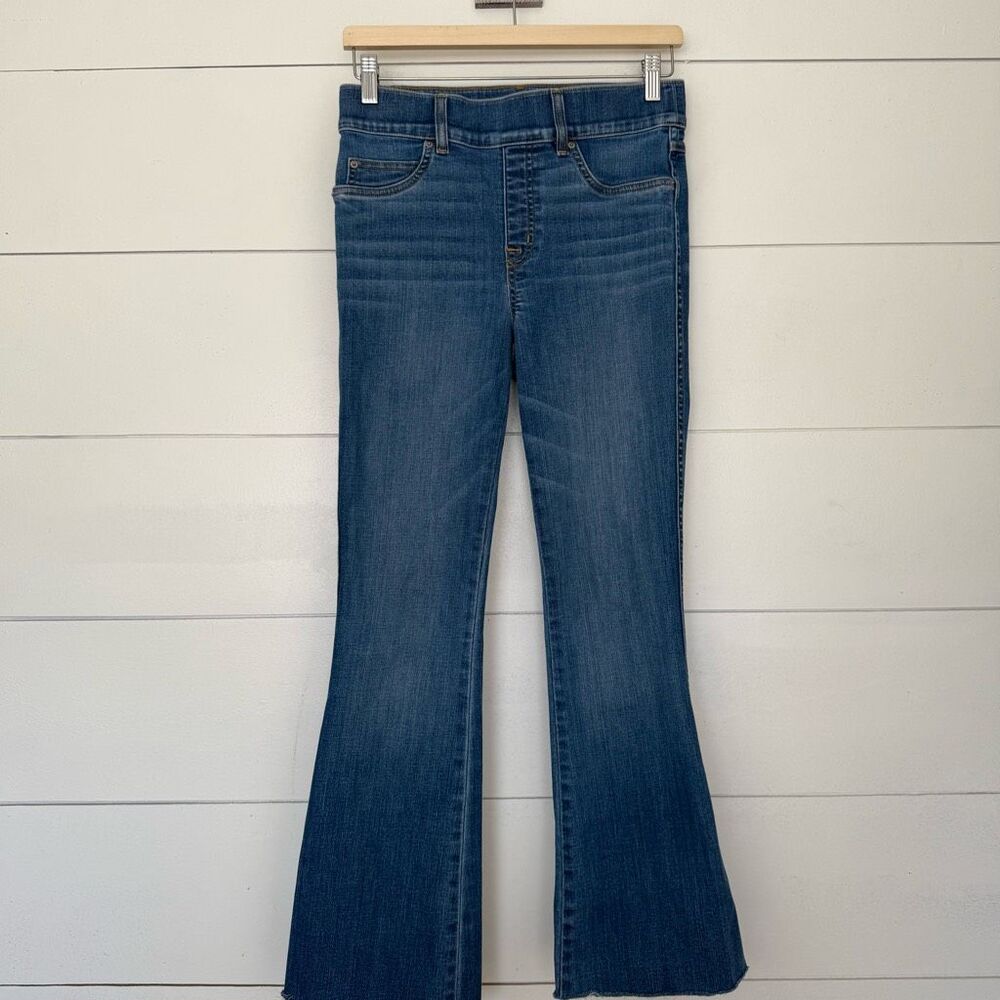 SPANX Blue Flare & Wide Leg Jeans